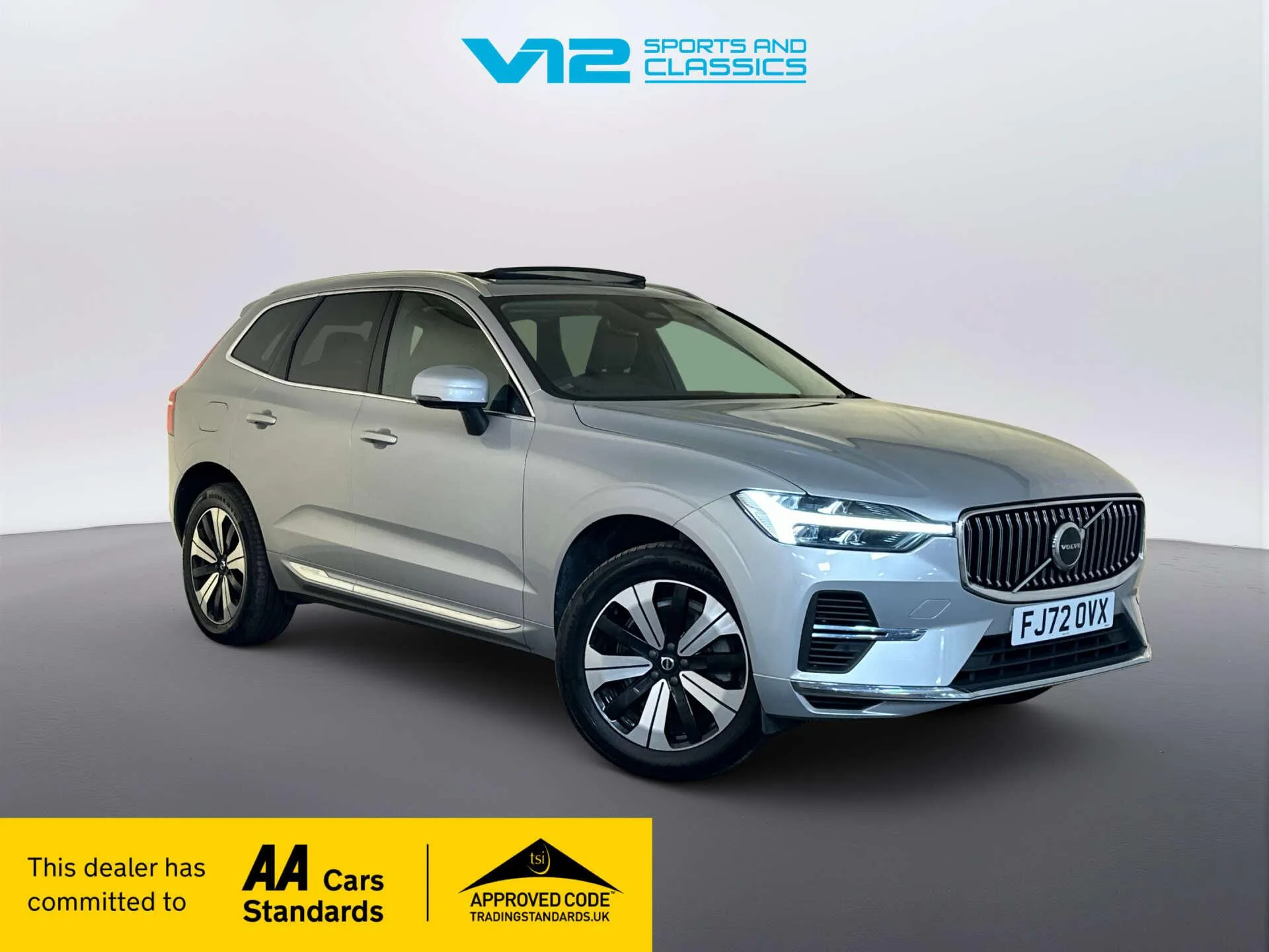 2022 Volvo XC60 2.0h T6 Recharge 18.8kWh Core SUV 5dr Petrol Plug-in Hybrid Auto AWD Euro 6 (s/s) (350 ps)