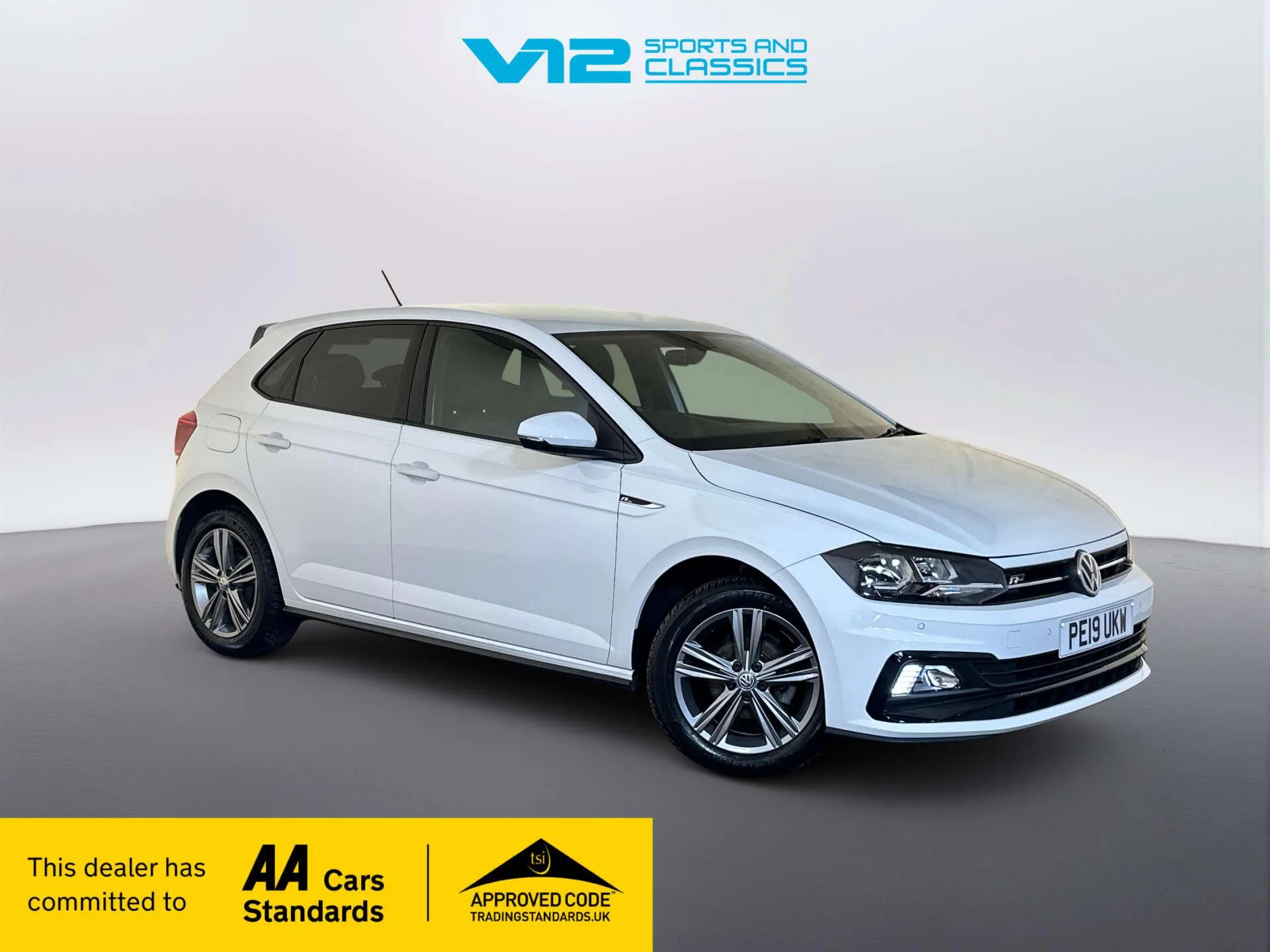 2019 Volkswagen Polo 1.0 TSI GPF R-Line Hatchback 5dr Petrol Manual Euro 6 (s/s) (95 ps)