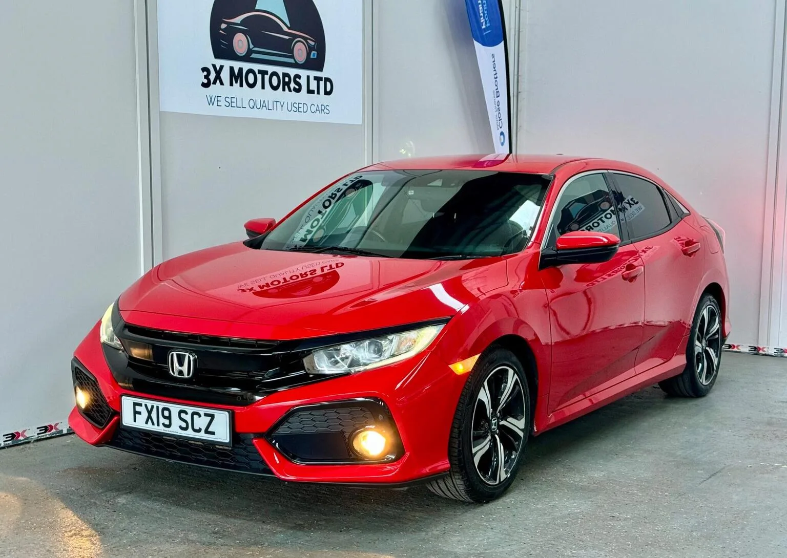 2019 Honda Civic 1.0 VTEC Turbo SR CVT Euro 6 (s/s) 5dr