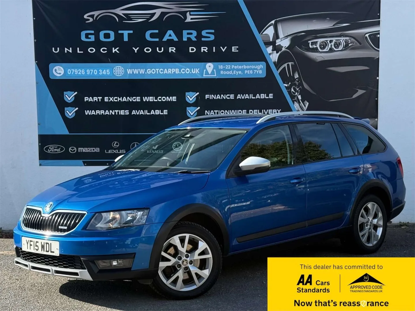 2015 Skoda Octavia 2.0 TDI Scout Estate 5dr Diesel DSG 4WD Euro 6 (s/s) (184 ps)