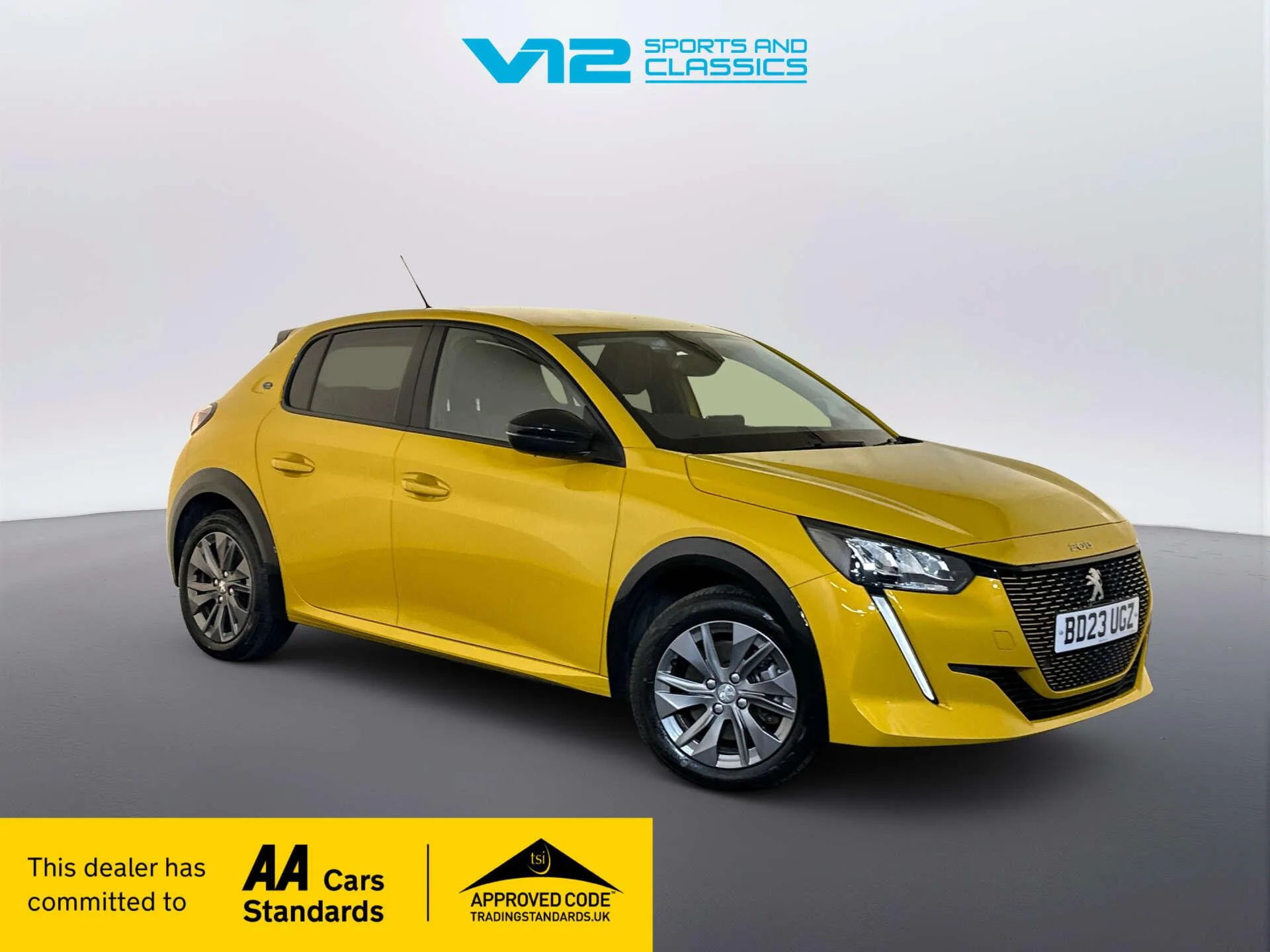 2023 Peugeot E-208 50kWh Allure Premium + Hatchback 5dr Electric Auto (7.4kW Charger) (136 ps)