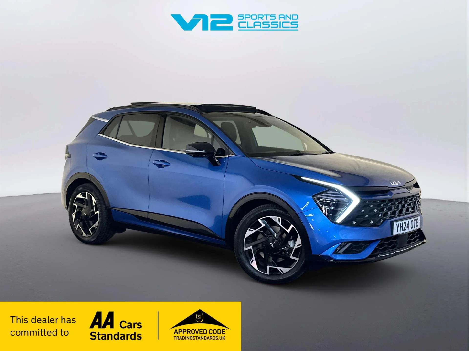 2024 Kia Sportage 1.6 T-GDi MHEV GT-Line S SUV 5dr Petrol Hybrid DCT Euro 6 (s/s) (148 bhp)