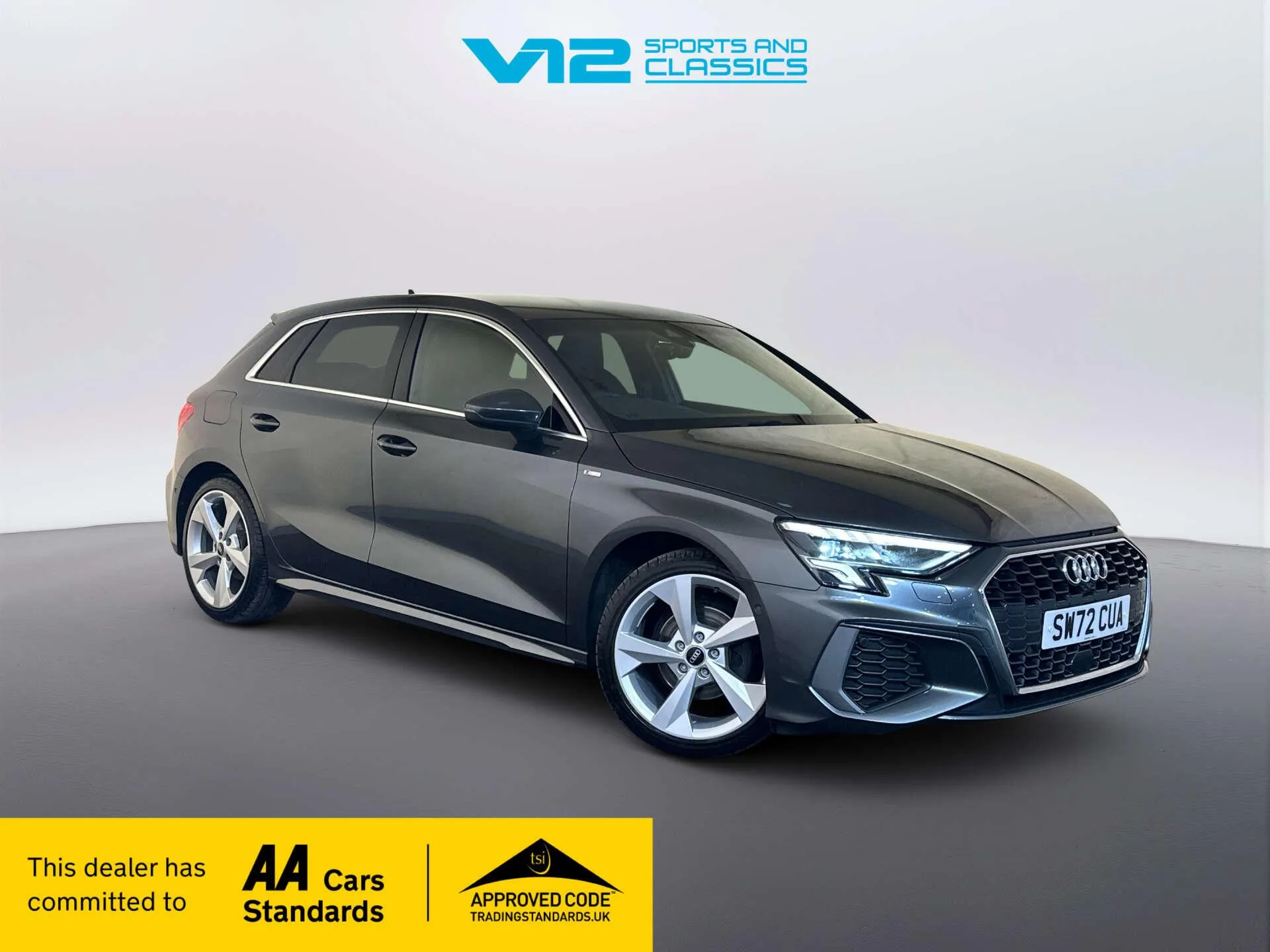 2022 Audi A3 1.5 TFSI 35 S line Sportback 5dr Petrol Manual Euro 6 (s/s) (150 ps)